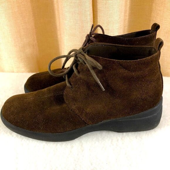 Keds Brown Suede Ankle Booties 6.5 - Picture 4 of 9